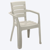 Combo Comedor y 6 Sillas con Brazos Rimax Barú Taupe 153x73.4cm Rectangular - COMEDORES | Bylmo