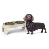 Comedero Alto para Perros Rimax Taupe 44.5x16.5cm Para Perros Pequeños - COMEDEROS Y BEBEDEROS PARA MASCOTAS | Bylmo