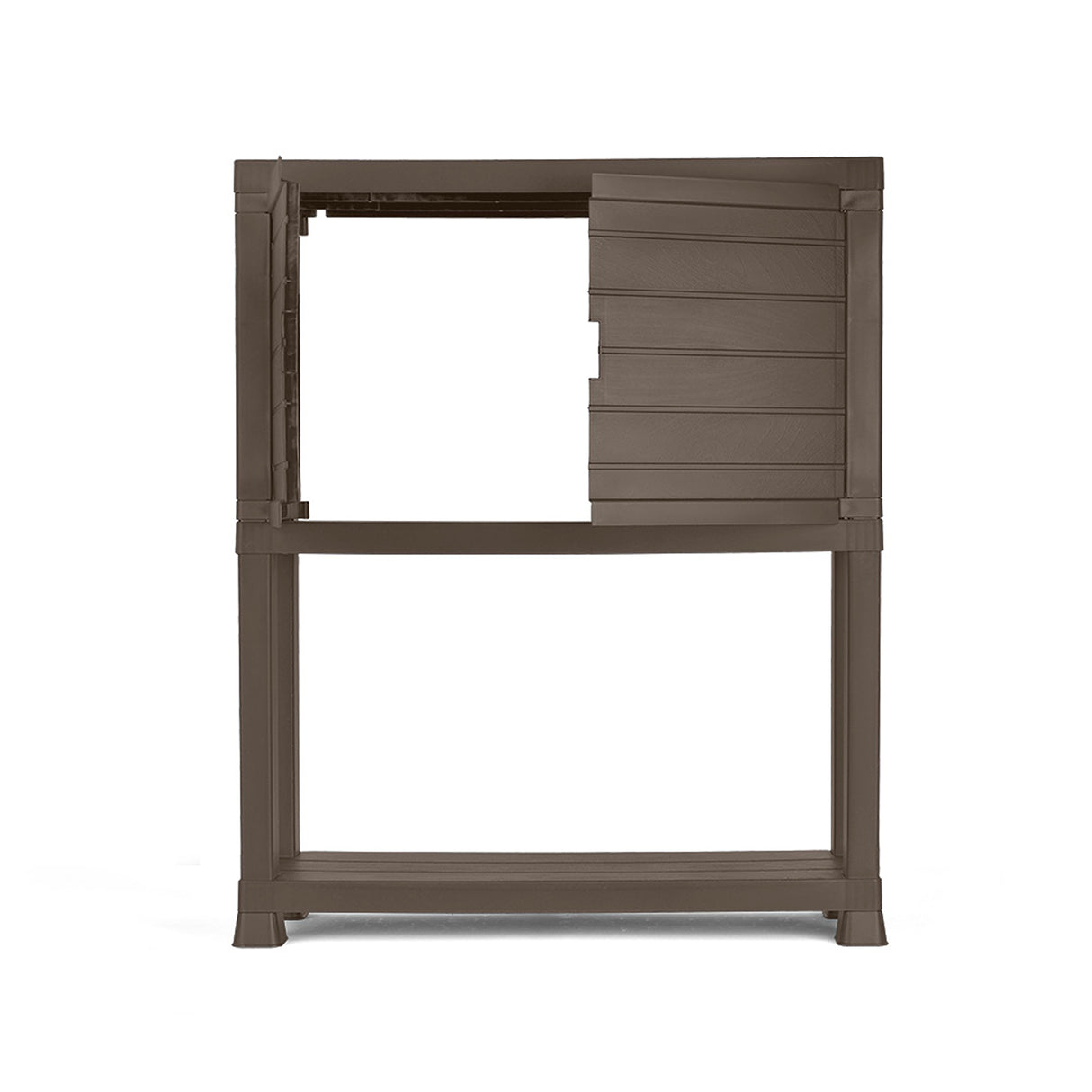 Arrimo Rimax Moca 24.5x72.8cm con Dos Puertas y Un Compartimiento - BIFES Y ARRIMOS | Bylmo