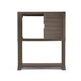 Arrimo Rimax Moca 24.5x72.8cm con Dos Puertas y Un Compartimiento - BIFES Y ARRIMOS | Bylmo