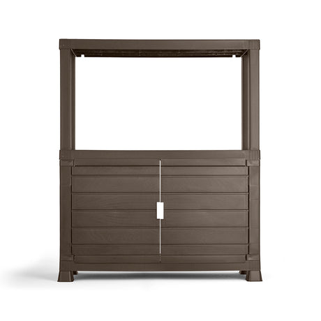 Arrimo Rimax Moca 24.5x72.8cm con Dos Puertas y Un Compartimiento - BIFES Y ARRIMOS | Bylmo