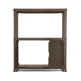 Arrimo Rimax Moca 24.5x72.8cm con Dos Puertas y Un Compartimiento - BIFES Y ARRIMOS | Bylmo