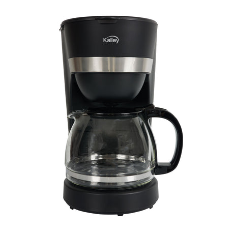 Cafetera Eléctrica Kalley Negro 16.79x28.99cm de Goteo Para 10 Tazas y con Apagado Automático - CAFETERAS ELECTRICAS | Bylmo