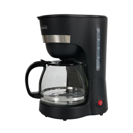 Cafetera Eléctrica Kalley Negro 16.79x28.99cm de Goteo Para 10 Tazas y con Apagado Automático - CAFETERAS ELECTRICAS | Bylmo