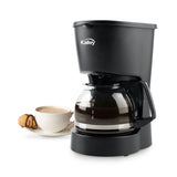 Cafetera Eléctrica Kalley Negro 18.4x24.2cm de Goteo Para 4 Tazas - CAFETERAS ELECTRICAS | Bylmo
