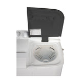Lavadora Semiautomática Kalley Blanco y Negro 82.7x86.5cm Para Carga de 10 Kilogramos - LAVADORAS Y SECADORAS | Bylmo