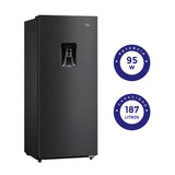 Nevera Kalley Gris Oscuro 52x124.6cm para 187 Litros - NEVERAS | Bylmo