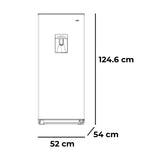 Nevera Kalley Gris Oscuro 52x124.6cm para 187 Litros - NEVERAS | Bylmo
