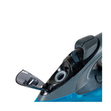 Plancha de Vapor para Ropa Kalley Negro y Azul Claro 26.8x17cm con Rociador de Agua y con Apagado Automático - PLANCHAS | Bylmo
