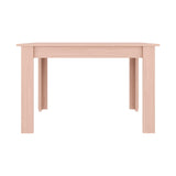 Mesa de Comedor Portofino Nacar 120x75.6cm Rectangular de Cuatro Puestos sin Sillas - COMEDORES | Bylmo