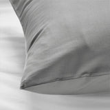 Set X 2 Fundas de Almohada Gris 50x70cm Tejido Suave 200 Hilos - FUNDAS DE ALMOHADA | Bylmo