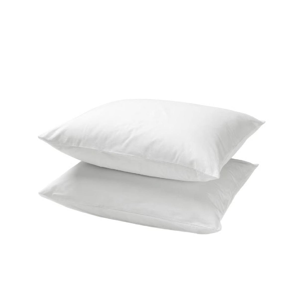 Set X 2 Fundas de Almohada Blanco 50x70cm Tejido Suave 200 Hilos - FUNDAS DE ALMOHADA | Bylmo