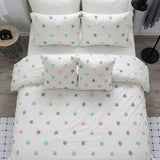 Combo Funda Duvet con Plumón Harmony Pomcolors Blanco 200x240cm para Cama Semidoble 120 X 180 Cm - TENDIDOS Y CUBRELECHOS | Bylmo