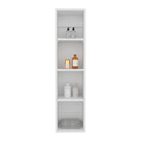 Gabinete de Baño Blanco 25x103cm Rectangular con Tres Entrepaños - GABINETES DE BANHO | Bylmo