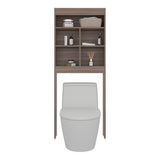 Ahorrador de Espacio para Baño Duo Avellana 63.2x160.8cm con Cuatro Entrepaños y con Patas - OTROS MUEBLES PARA BANHO | Bylmo