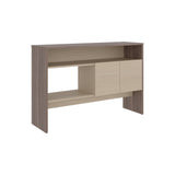 Arrimo Vedra Avellana y Cartagena 120x80.7cm con Dos Puertas y Cuatro Compartimientos - BIFES Y ARRIMOS | Bylmo