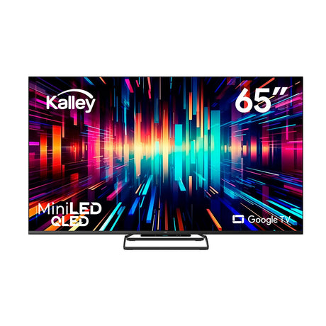 Televisor Kalley Smart de 65" Pulgadas Google TV Negro 145.25x84.53cm Qled 4K - TELEVISORES | Bylmo