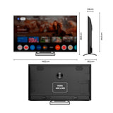 Televisor Kalley Smart de 65" Pulgadas Google TV Negro 145.25x84.53cm Qled 4K - TELEVISORES | Bylmo