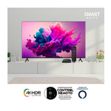 Televisor Kalley Smart de 50" Pulgadas Roku Negro 111.12x64.07cm Led 4K - TELEVISORES | Bylmo