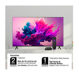 Televisor Kalley Smart de 50" Pulgadas Roku Negro 111.12x64.07cm Led 4K - TELEVISORES | Bylmo