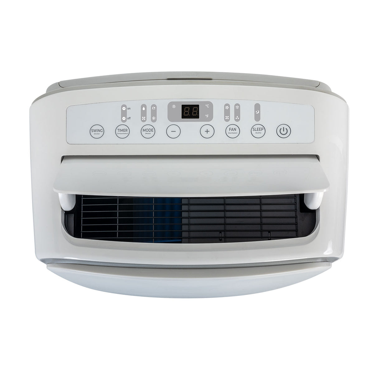 Aire Acondicionado Portátil Kalley Blanco 45.4x70cm 12000 BTU con Temporizador - AIRES ACONDICIONADOS | Bylmo