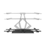 Soporte de TV Ajustable Kalley Negro 71x43cm para TV Hasta 80" Pulgadas - SOPORTES PARA TV | Bylmo