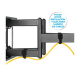 Soporte de TV Ajustable Kalley Negro 71x43cm para TV Hasta 80" Pulgadas - SOPORTES PARA TV | Bylmo