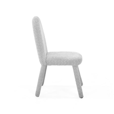 Silla de Comedor Mollen Plata 51x87cm con Espaldar - SILLAS Y BUTACOS | Bylmo
