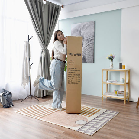 Colchón Aveiro Doble 140 X 190 Cm Medio Firme con Pillow Sencillo - COLCHONES | Bylmo