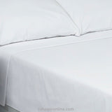 Juego de Sabanas Hotelera Blanco Para Cama Sencilla 100 X 190 Cm Fondo Entero - SABANAS | Bylmo