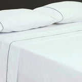 Juego de Sabanas Básicos Blanco Para Cama Semidoble 120 X 190 Cm Fondo Entero - SABANAS | Bylmo