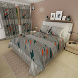 Juego de Sabanas Oasis Urbano Gris Para Cama Queen 160 X 190 Cm de Lineas - SABANAS | Bylmo