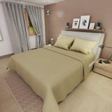 Juego de Sabanas My House Amarillo Para Cama Doble 140 X 190 Cm Fondo Entero - SABANAS | Bylmo