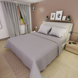 Juego de Sabanas My House Lila Para Cama Doble 140 X 190 Cm Fondo Entero - SABANAS | Bylmo