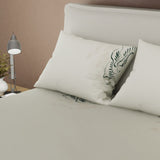 Juego de Sabanas Tranquilidad Floral Beige Para Cama King 200 X 200 Cm 250 Hilos de Flores Negra - SABANAS | Bylmo