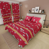 Juego de Sabanas Luz de Margarita Fucsia Para Cama King 200 X 200 Cm de Flores - SABANAS | Bylmo