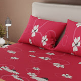 Juego de Sabanas Luz de Margarita Fucsia Para Cama King 200 X 200 Cm de Flores - SABANAS | Bylmo