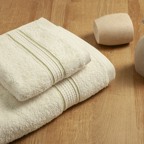 Toalla de Cuerpo Senda Crema Egred 70x140cm Fondo Entero Extrasuave - TOALLAS | Bylmo