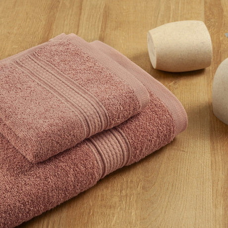 Toalla de Cuerpo Senda Terracoya Cianyon 70x140cm Fondo Entero Extrasuave - TOALLAS | Bylmo