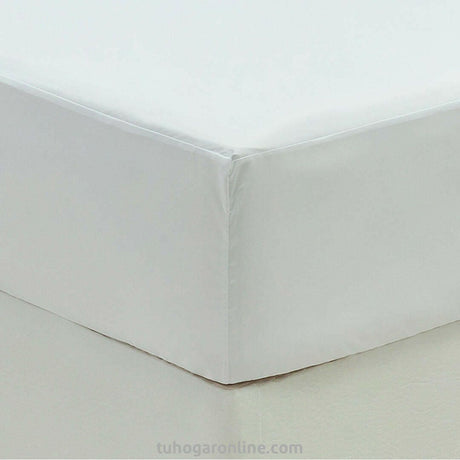 Protector de Colchón Blanco para Cama Queen 160 X 190 Cm Antifluido - PROTECTORES DE COLCHON | Bylmo