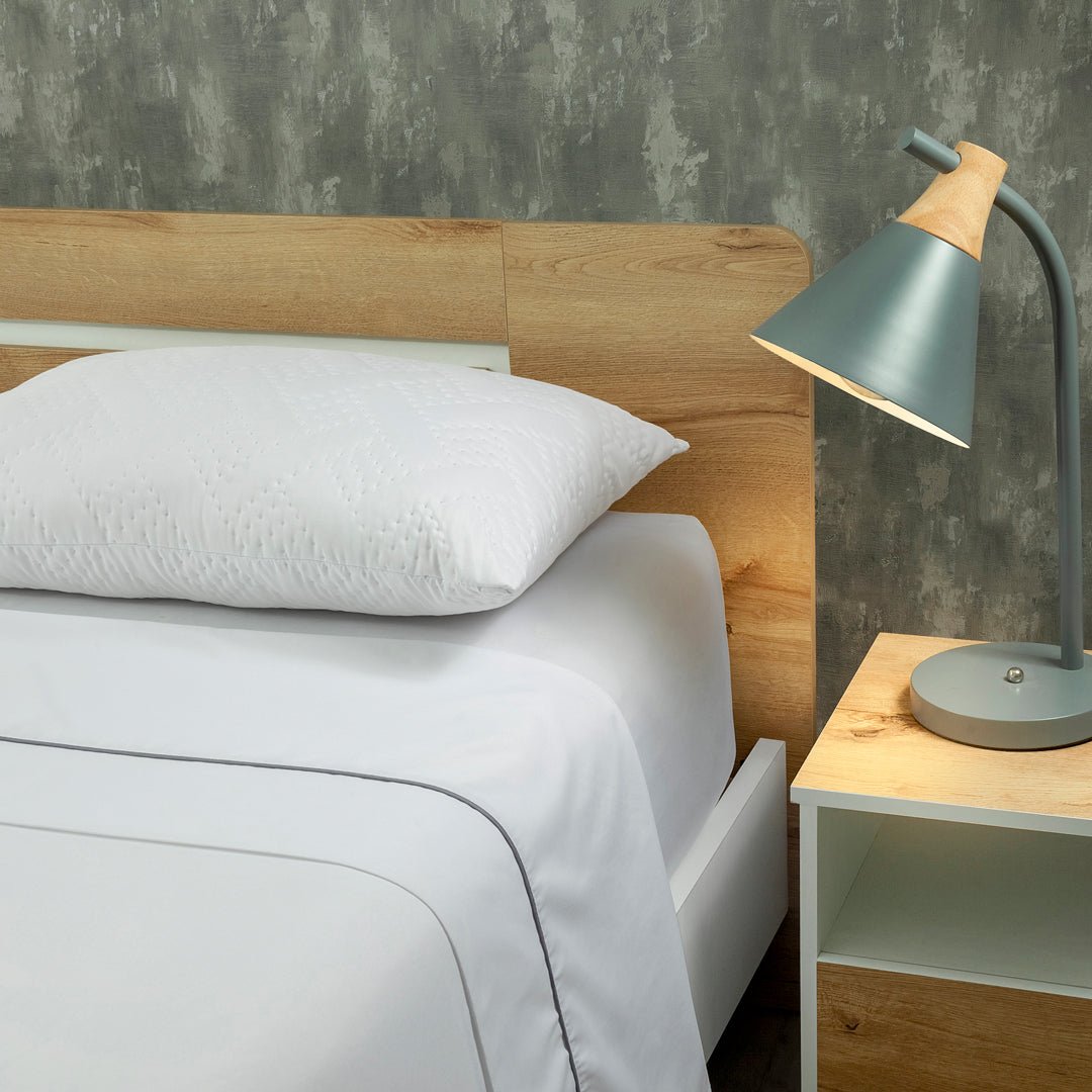 Almohada Termosellada Blanca 65x45cm Hipoalergénica para Todas las Posturas - ALMOHADAS | Bylmo