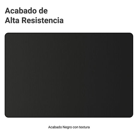 Rack de TV Doha Negro y Marrón 180x50cm para TV Hasta 80" Pulgadas con Un cajón y Dos Compartimientos - MUEBLES DE TV | Bylmo