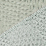 Tendido Kyoto Verde grisáceo para Cama Queen 160 X 190 Cm Fondo Entero - TENDIDOS Y CUBRELECHOS | Bylmo