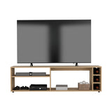 Rack de TV Suxta Fresno 160x45.4cm para TV Hasta 60" Pulgadas con Cinco Compartimientos - MUEBLES DE TV | Bylmo