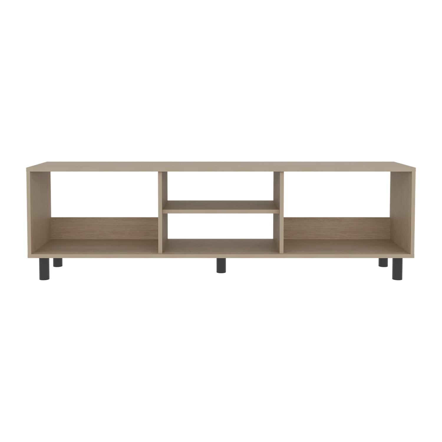 Rack de TV Tunez Cartagena 160x47.5cm para TV Hasta 70" Pulgadas con Tres Compartimientos - MUEBLES DE TV | Bylmo