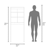 Ahorrador de Espacio para Baño Duo Cartagena 63.2x160.8cm con Tres Entrepaños - OTROS MUEBLES PARA BANHO | Bylmo