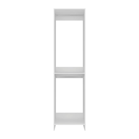Closet Eco Kronos 55.8x213.4cm con Dos Compartimientos y sin Puertas - CLOSETS | Bylmo