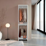 Closet Eco Kronos 55.8x213.4cm con Dos Compartimientos y sin Puertas - CLOSETS | Bylmo