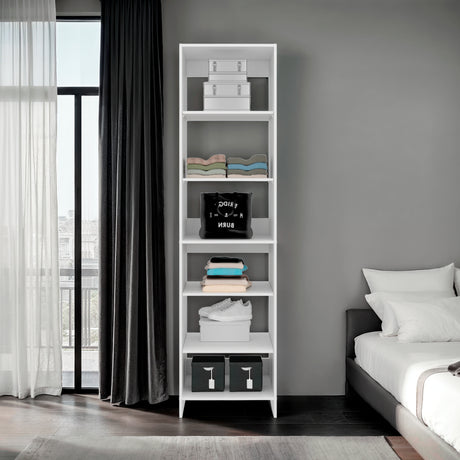 Closet Eco Kronos 55.8x213.4cm con Seis Compartimientos y sin Puertas - CLOSETS | Bylmo