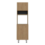 Alacena Austin Kronos y Fresno 55.3x195cm con Dos Puertas - ALACENAS Y MUEBLES MICROONDAS | Bylmo